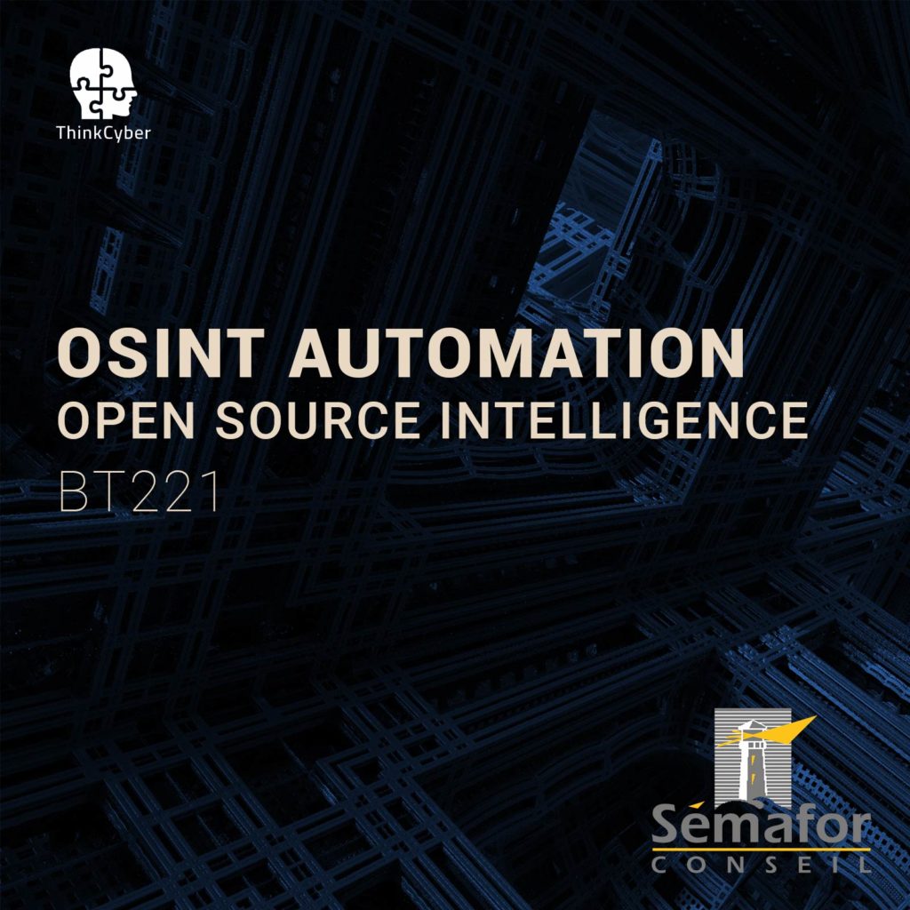 BT221 OSINT Automation